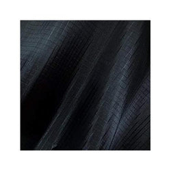 Black  70 Denier Nylon Ripstop Fabric Durable Water Repellent  Silver Metallic Coating,  60"   $1.25 a  yard