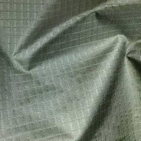 Foliage Green  70 Denier Nylon Ripstop Fabric  72" wide  35 cents a yard