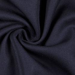Navy Blue 55% Polyester 45% Worsted Wool Serge Gabardine Fabric 6.59 ounces/square yard $1.50 a yard