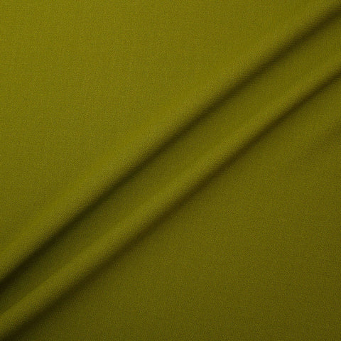 Olive Green 80% Polyester 20% Worsted Wool Serge Twill Gabardine Fabric 11.5 ounces/linear yard $1.50 a yard