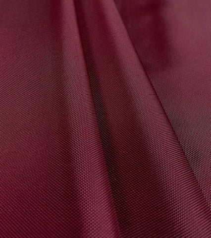 Burgundy (Wine) 200 Denier Nylon Oxford Fabric Pure Finish, 60" 75 cents a yard