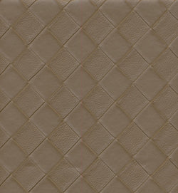 Cognac Color Diamond Design Faux Leather Vinyl Upholstery, Seating, Decorative and Chair Fabric, 70% PVC 30% Polyester, 54 inch, $1.50 a yard