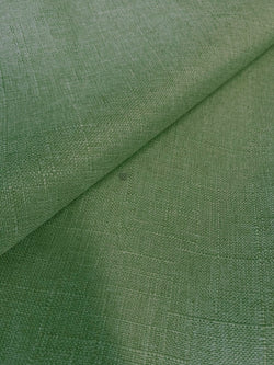 Moss Green Cotton and Polyester  Decorative, Drapery ,Curtain and Pillow Linen Weave Fabric 48 inch, 50 cents a yard