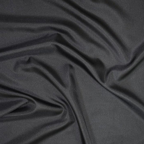 Black Soft and Silky Pongee Fabric 60 inch wide $1.25 a yard