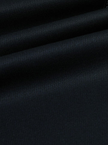 Dark Navy Blue 75% Polyester 25% Worsted Wool Twill Gabardine Fabric 12 ounces/linear yd $1.50 a yard