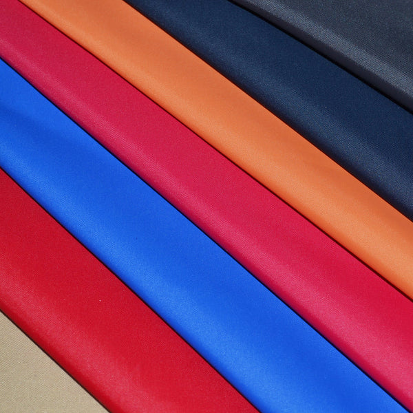 200 Denier Nylon Oxford Uncoated 60 inches wide Assorted Colors 75 cents a pound about 20cents a yard.