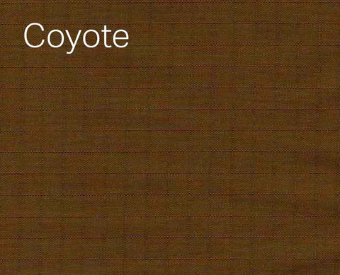 Coyote Brown 70 Denier Nylon Ripstop  Fabric Coated, Not Water Repellent,  60"  79 cents a yard