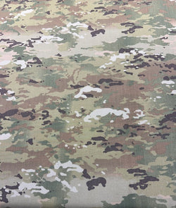 Multicam OCP Camouflage 1,000 1000 Denier Nylon Fabric  DWR coated 60 inches wide $2.29 a yard.