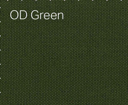 Olive Drab OD Green 500 Denier Nylon Cordura Fabrics DWR coated 60 inches wide 89 cents a pound about 50 cents a yard