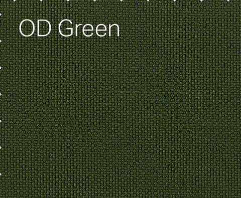Olive Drab OD Green 500 Denier Nylon Cordura Fabrics DWR coated 60 inches wide 89 cents a pound about 50 cents a yard