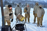 Urban Grey Warfighter Fabric  Generation III Level 7 Extreme Cold Weather System ECWS 70 Denier Nylon Fabric  Durable Water Repellent,  60" $1.25 yard
