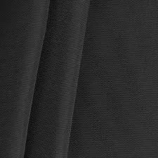 Black 400 Denier Nylon Packcloth Fabric Durable Water Repellent Coated 60 inches wide $1.25 a pound about 55 cents a yard