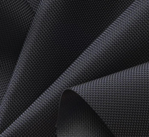 Black 1,050 Denier Nylon Ballistic Fabric Durable Water Repellent 60" $5.50 a yard