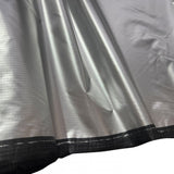 Copy of Black  70 Denier Nylon Ripstop Fabric  Water Repellent Metallic Coating 60" $1.25  a  yard