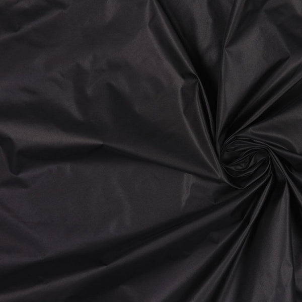 Black 70 Denier Nylon Fabric Durable Water Repellent, Breathable  60" 99 cents a yard