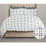 Grey and Gold Grid Pattern on White  Printed 100%-Cotton  Decorative Fabric, Curtain, Bedspread, Drapery and Pillow  54 inch, 75 cents a yard