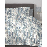 Blue Combination Abstract Pattern Printed 100% Cotton  Decorative Fabric, Curtain, Bedspread, Drapery and Pillow  54 inch, 75 cents a yard