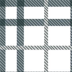 Grey and White Grid Printed 100% Polyester Water Repellent Shower Curtain Fabric 72 inch, 75 cents a yard