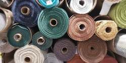 Nylon Fabrics Assorted Deniers & Colors 39 cents a pound about 15 to 35 cents a yard 60"