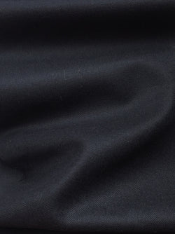 Dark Navy 100% Worsted Wool Elastique Twill Fabric 8.7 ounces/square yard $1.99 a yard