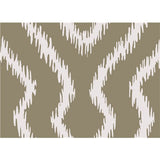 Taupe and White Flame Stitch Printed 100% -Cotton  Decorative Fabric, Curtain, Bedspread, Drapery and Pillow  54 inch, 75 cents a yard