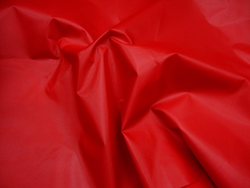Red 420 Denier Nylon Packcloth Fabric DWR Coated,  60"  $1.99 a  yard