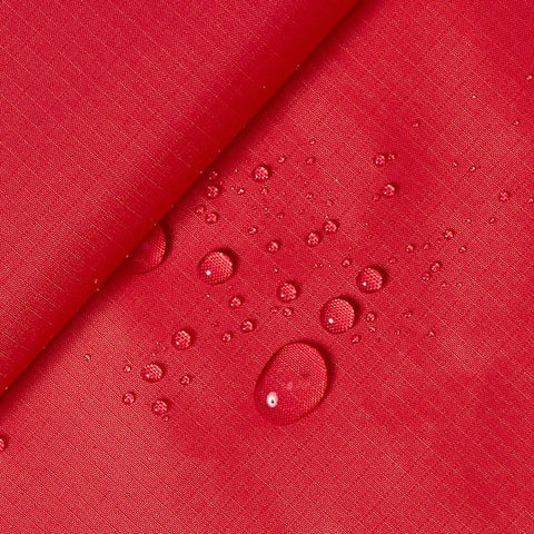 Red 70 Denier Nylon Ripstop Fabric Durable Water Repellent Coated 60" $1.25 a yard