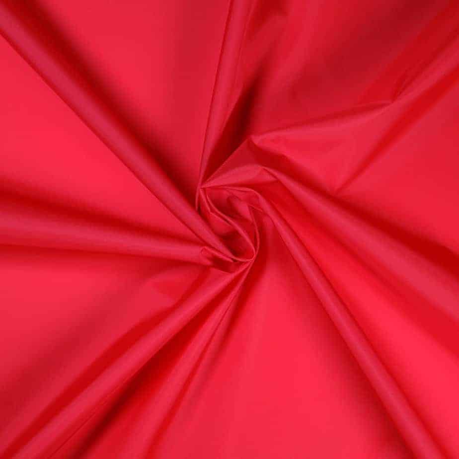 Red 70 Denier 86 pick Nylon Taffeta Fabric Durable Water Repellent Coa ...