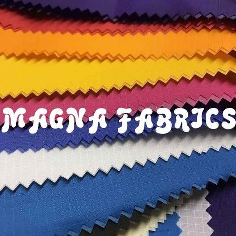 70 Denier Nylon Ripstop Fabrics uncoated 60 inches wide Assorted Colors 79 cents a pound about  20 cents a yard.