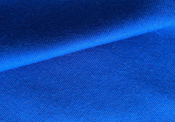 Royal Blue 55% Polyester 45% Worsted Wool Gabardine Fabric 13.5 ounces/linear yard $1.99 a yard