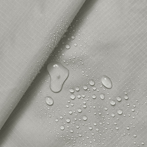 Silver Grey Gray 70 Denier Nylon Ripstop Fabric DWR  Coated,  60"  49 cents a  yard