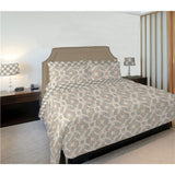 Silver/Indigo and Earthen/Chocolate Geometric Pattern Printed 100% Cotton Decorative Fabric, Curtain, Bedspread, Drapery and Pillow  54 inch, 75 cents a yard