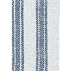 Blue and White Stripe Pattern Printed 100% Cotton  Decorative Fabric, Curtain, Bedspread, Drapery and Pillow  54 inch, 75 cents a yard