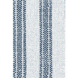 Blue and White Stripe Pattern Printed 100% Cotton  Decorative Fabric, Curtain, Bedspread, Drapery and Pillow  54 inch, 75 cents a yard