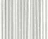 Grey and  White Stripe Pattern Printed 100% Cotton  Decorative Fabric, Curtain, Bedspread, Drapery and Pillow  54 inch, 75 cents a yard
