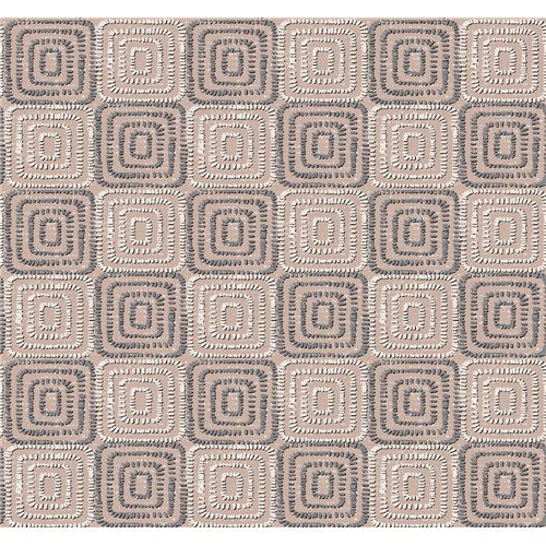 Concentric Geometrics Pattern Printed 100% Cotton  Decorative Fabric, Curtain, Bedspread, Drapery and Pillow  54 inch, 75 cents a yard