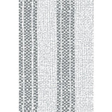 Grey and White Stripe Printed 100% Polyester Water Repellent Shower Curtain Fabric 72 inch, 75 cents a yard