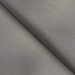 Tactical Gray Tactical Grey 70 Denier Nylon Ripstop Fabric DWR  Coated,  60"  75 cents a  yard