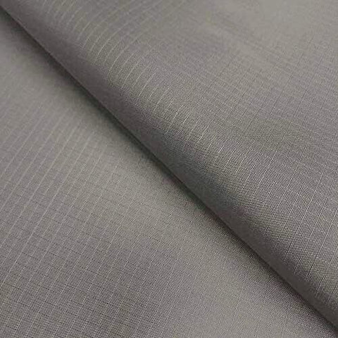 Tactical Gray Tactical Grey 70 Denier Nylon Ripstop Fabric DWR  Coated,  60"  75 cents a  yard