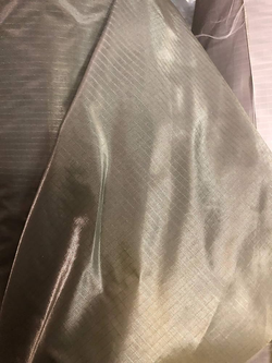 Tan 30 Denier Nylon Ripstop Fabric, 66" 65 cents a pound, about 12 cents a yard (Copy)