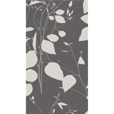 Exquisite Leaf Pattern with Grey Background Printed 100% Cotton  Decorative Fabric, Curtain, Bedspread, Drapery and Pillow  54 inch, 75 cents a yard