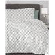Grey and White Diagonal Pattern Printed 100% Cotton  Decorative Fabric, Curtain, Bedspread, Drapery and Pillow  54 inch, 75 cents a yard