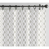 Grey and White Diagonal Pattern Printed 100% Cotton  Decorative Fabric, Curtain, Bedspread, Drapery and Pillow  54 inch, 75 cents a yard