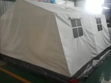 WHITE MODULAR GENERAL PURPOSE TENT SYSTEM MGPTS TENT FABRIC 150 DENIER POLYESTER DWR 1 OUNCE COATING 68" 99 cents a yard