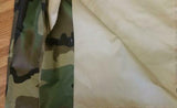 Woodland Camouflage Fire Retardant CPAI-84 70 Denier Nylon Ripstop Fabric Durable Water Repellent,  60"  $1.25  a  yard