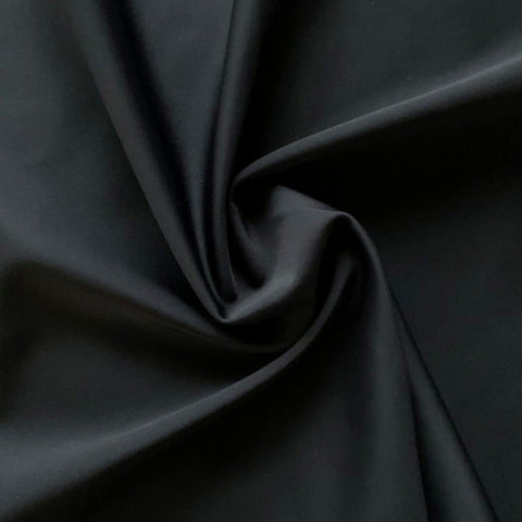 Black Textured Nylon Supplex (r) Fabric, DWR, 60 inches wide, 75 cents a yard