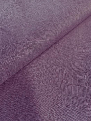 Damson Color Cotton & Polyester Linen Weave Fabric Decorative, Drapery and Pillow  48 inch, 50 cents a yard