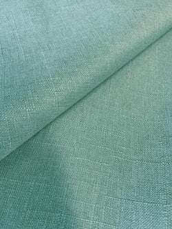 Teal Color Cotton & Polyester Linen Weave Fabric Decorative, Drapery, Curtain and Pillow  48 inch, 50 cents a yard