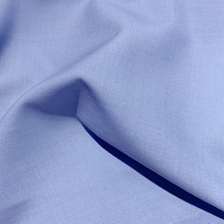 Light Blue 80% Polyester 20% Worsted Tropical Plain Weave Shirting Fabric 10 ounces a linear yd $1.50 a yard
