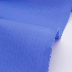 Royal Blue  Omega Medical Barrier Fabric 62 inches wide 99% Polyester 1% Carbon Fiber $1.50 a yard